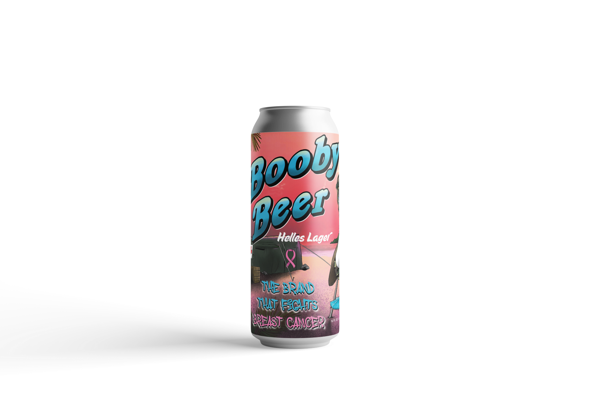 Case - 24/16 oz cans - Booby Beer