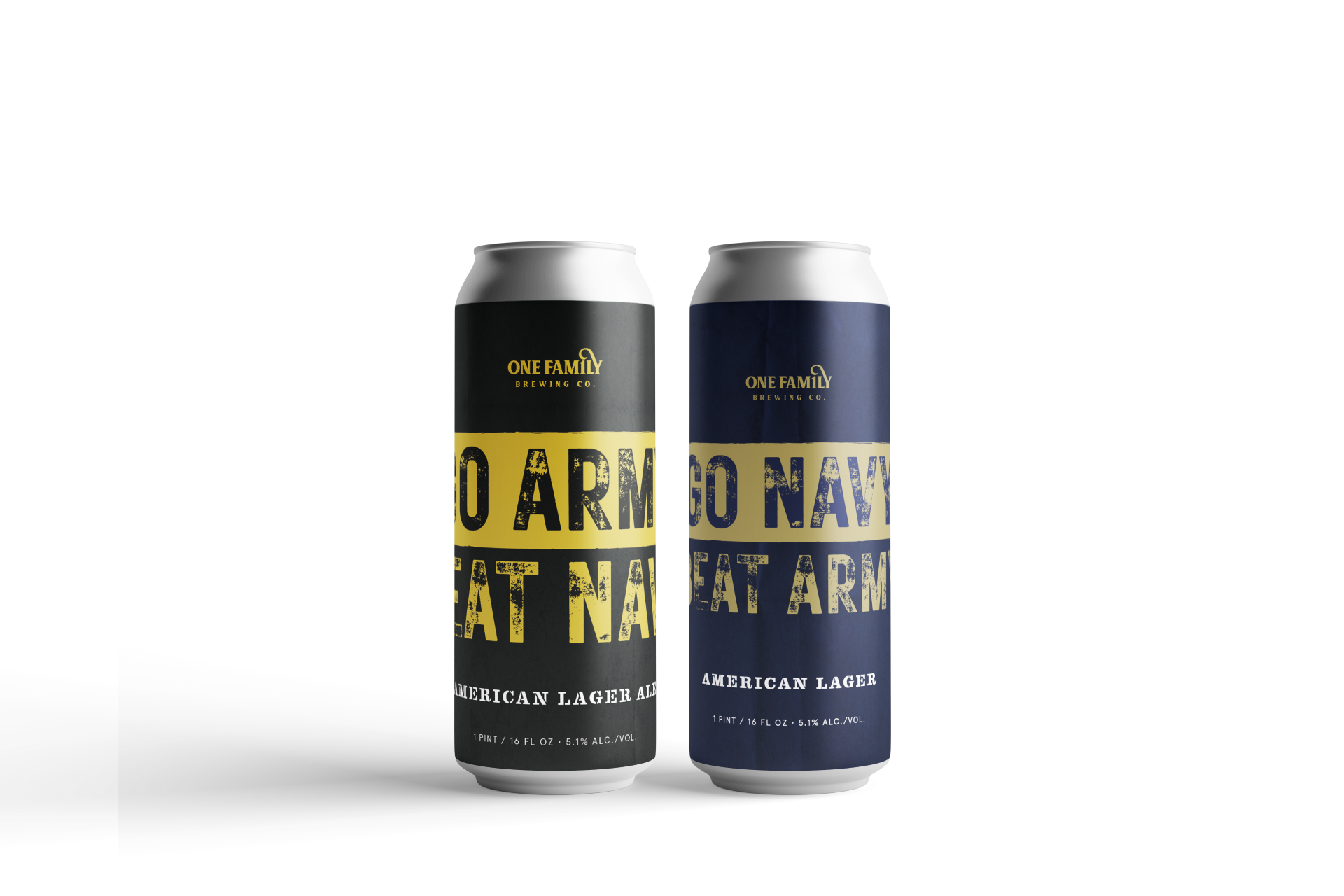 Army Navy Lager - 4PK – One Family Brewing Co.