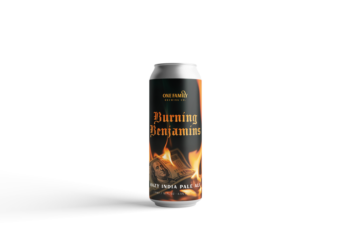 Burning Benjamins Hazy IPA - 4PK