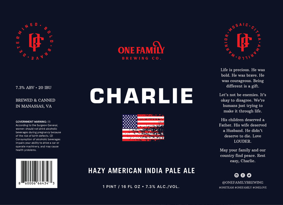 Pre-Order - Charlie 4PK - Hazy IPA