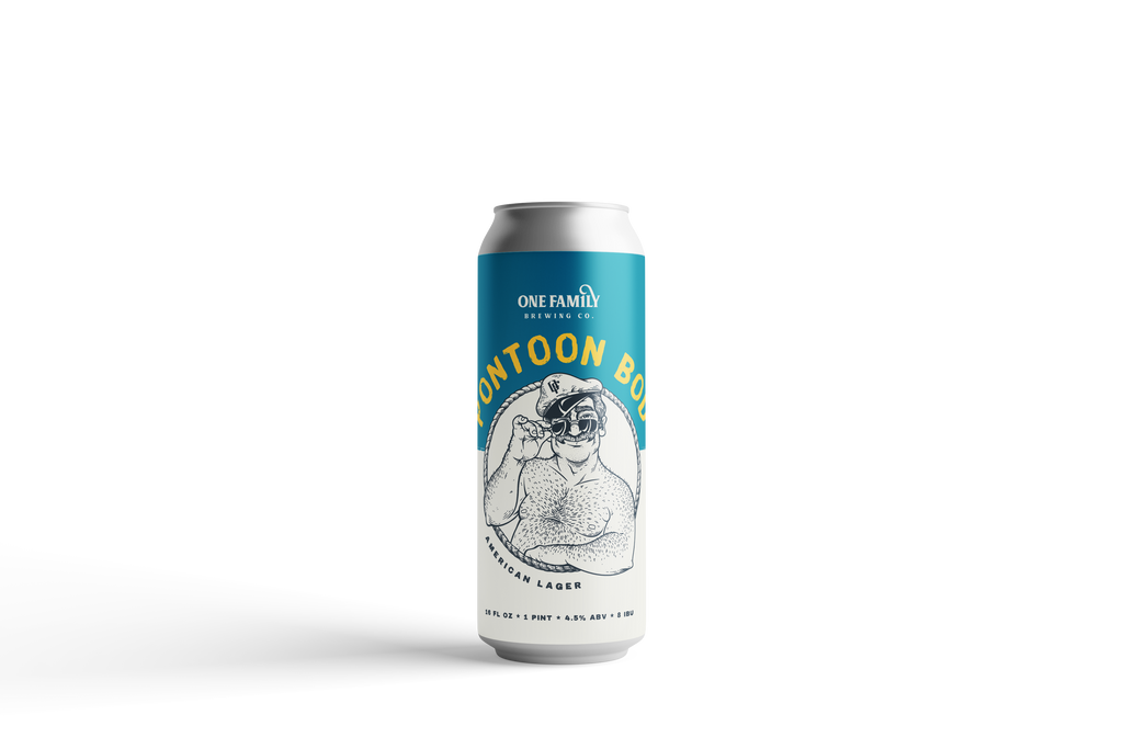 Pontoon Bod American Lager - 4PK
