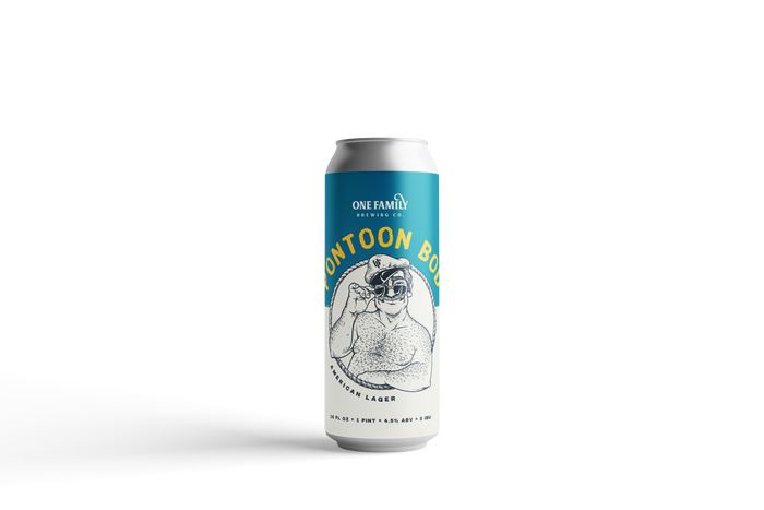 Pontoon Bod American Lager - 4PK