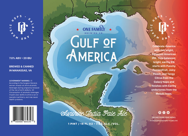 4PK - Gulf of American Hazy IPA - Pre-Order