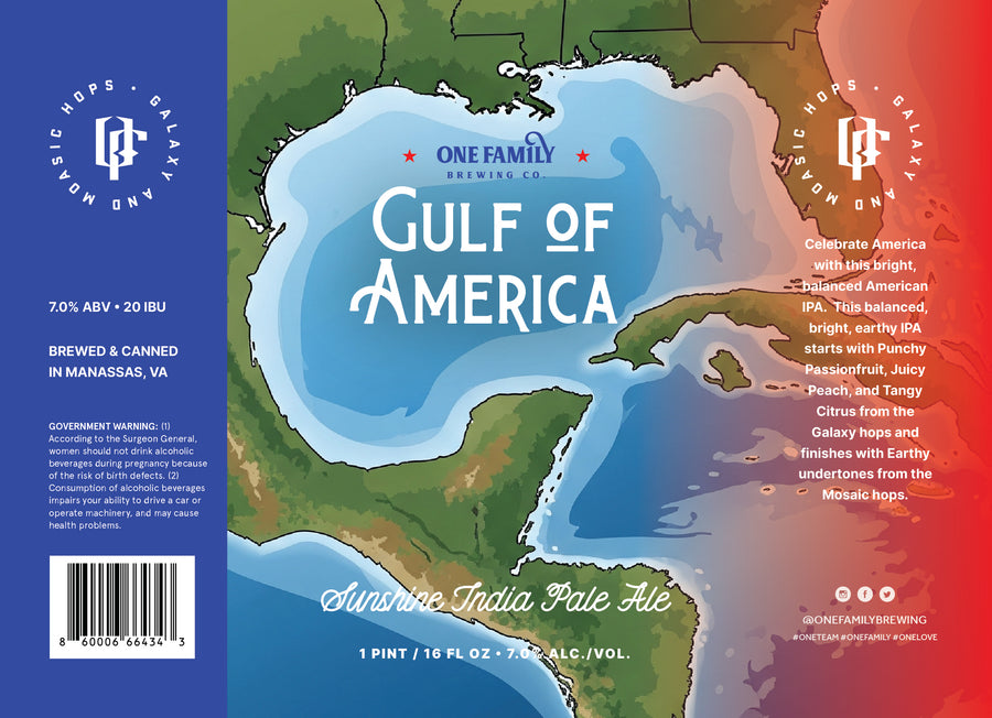 4PK - Gulf of American Hazy IPA - Pre-Order
