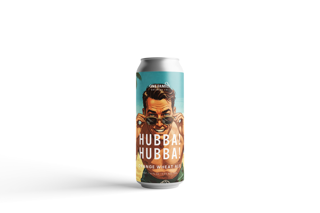 Hubba Hubba!  Belgian Wit Brewed w/ Passionfruit, Orange and Guava