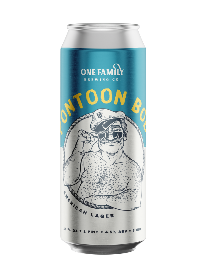 Pontoon Bod American Lager - 4PK