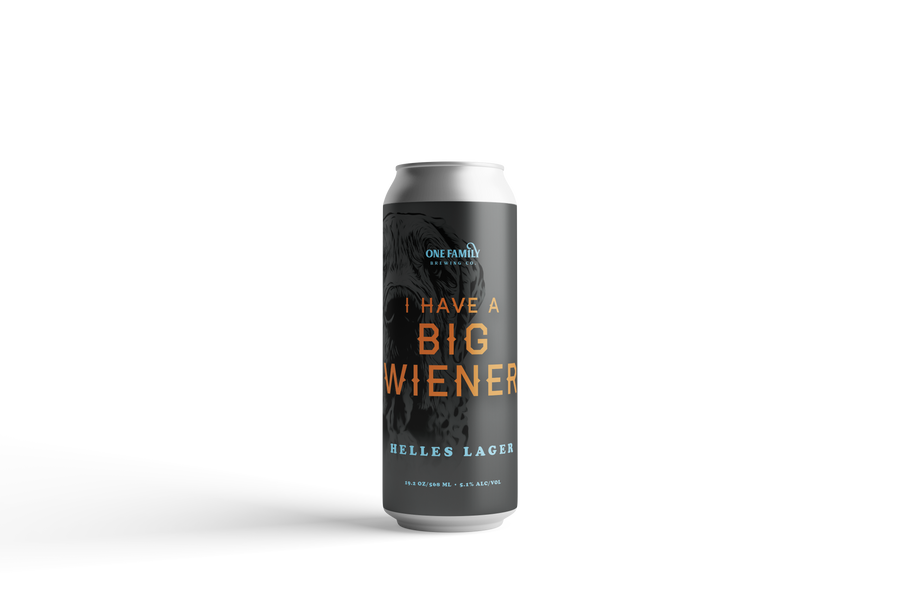 I Have a Big Wiener Helles Lager 19 oz - 4PK