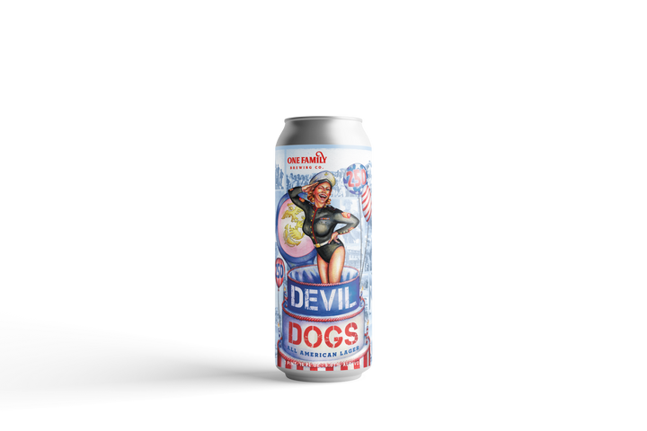 Devil Dog All American Lager - 4PK/16 oz cans