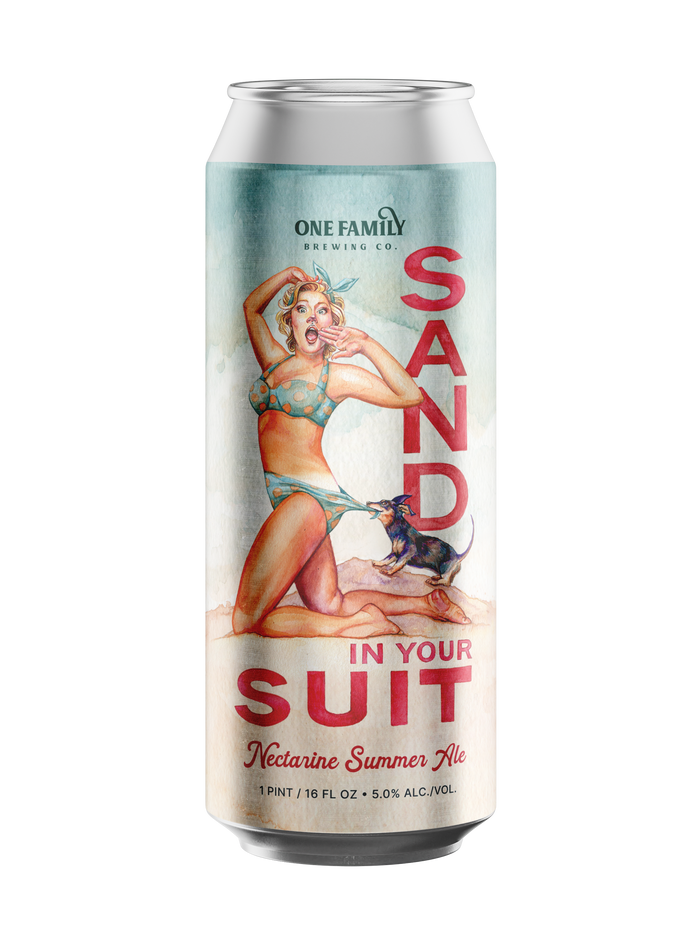Sand In Your Suit Nectarine Summer Ale - 4PK
