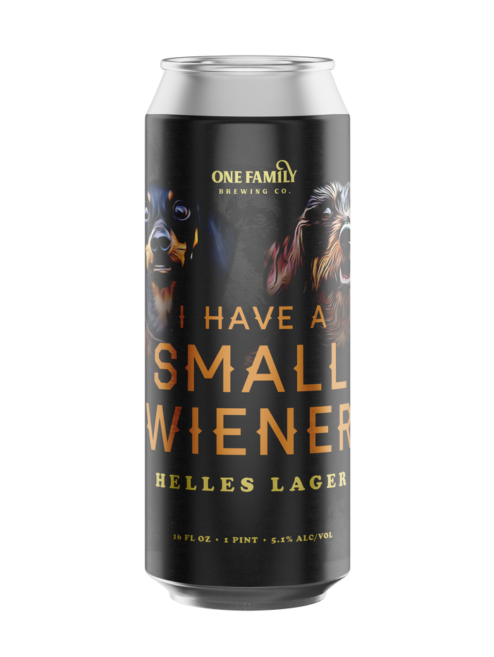 I Have a Small Wiener Helles Lager - 4PK